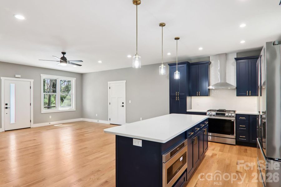 Furnished interior view inside a new home in , Hendersonville (Image 5).