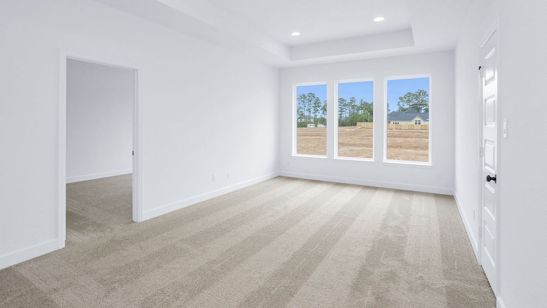 Spacious, unfurnished interior of a new home in Audubon, Magnolia (Image 15). Spacious, unfurnished interior of a new home in Audubon, Magnolia (Image 15).