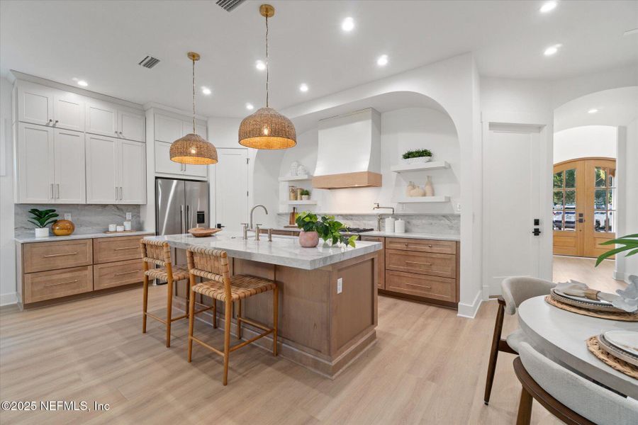 Furnished interior view inside a new home in , Jacksonville Beach (Image 11). Furnished interior view inside a new home in , Jacksonville Beach (Image 11).