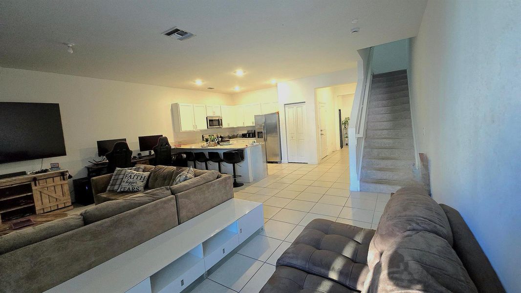Furnished interior view inside a new home in , Lake Worth (Image 4). Furnished interior view inside a new home in , Lake Worth (Image 4).