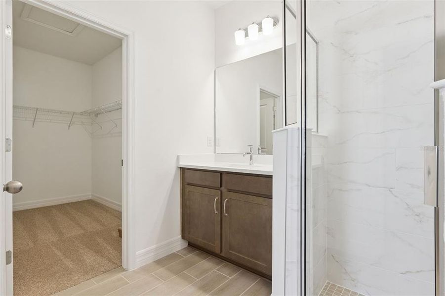 Furnished interior view inside a new home in Prairie Oaks, St. Cloud (Image 9).