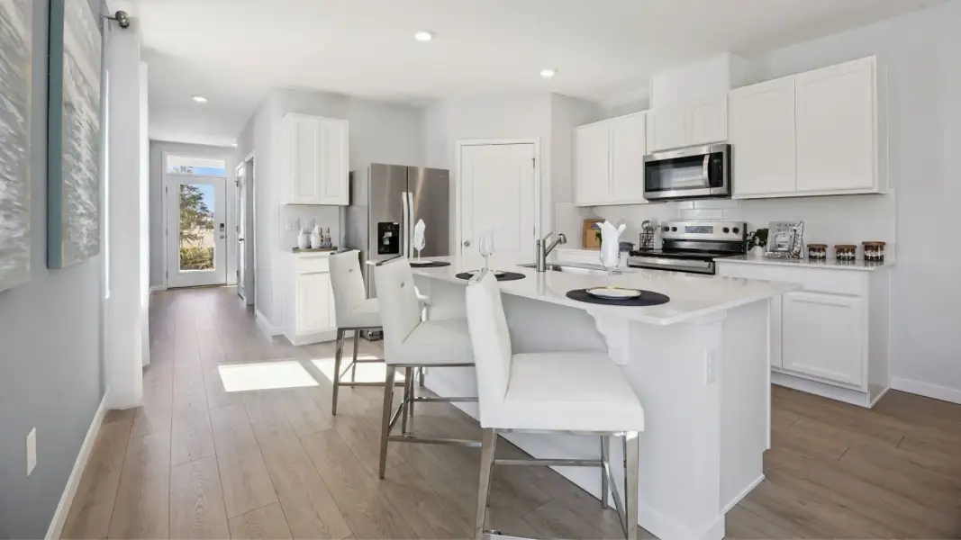 Furnished interior view inside a new home in Wynwood, Ocoee (Image 8).