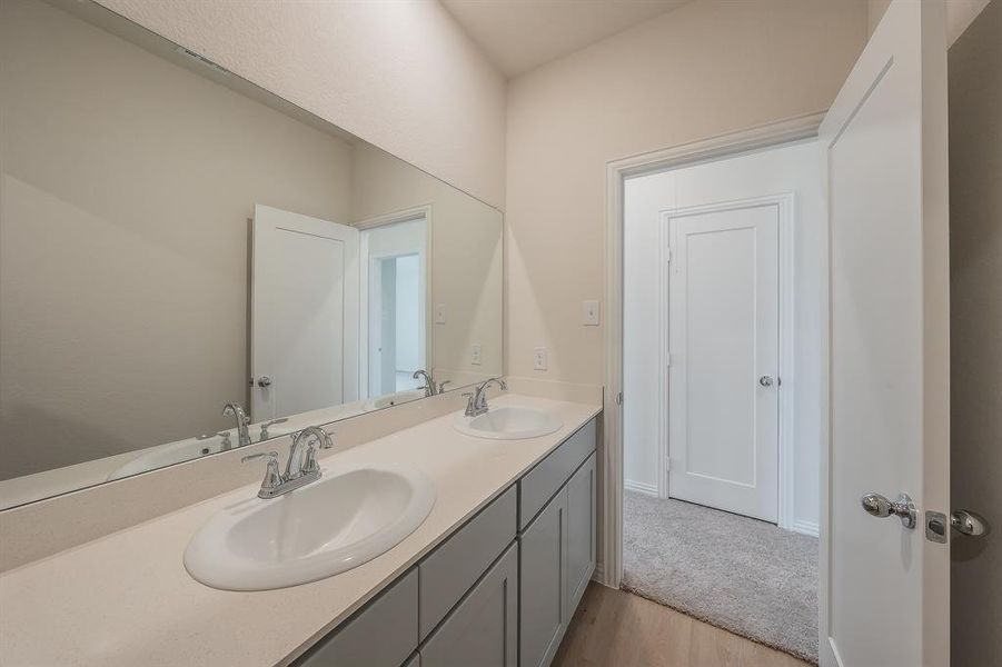 Furnished interior view inside a new home in Courtland Place, Cleburne (Image 12). Furnished interior view inside a new home in Courtland Place, Cleburne (Image 12).