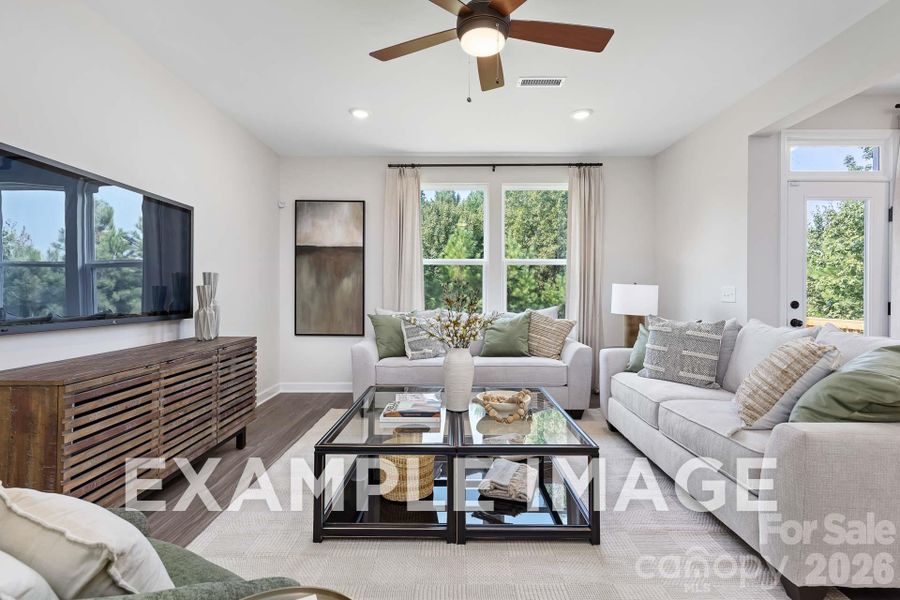 Furnished interior view inside a new home in Windgate, Mooresville (Image 8).