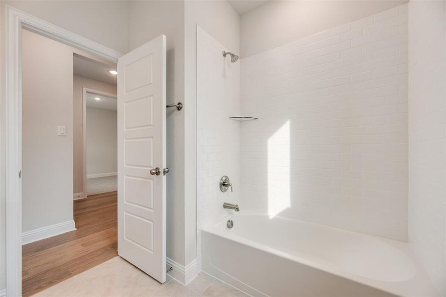 Furnished interior view inside a new home in Creekside of Crowley, Crowley (Image 12).