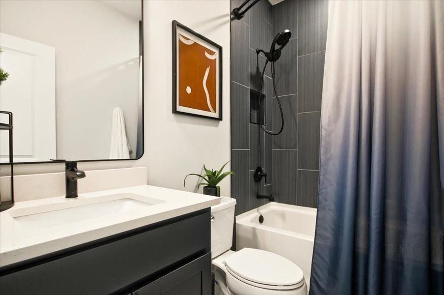 Furnished interior view inside a new home in , Cumming (Image 7).