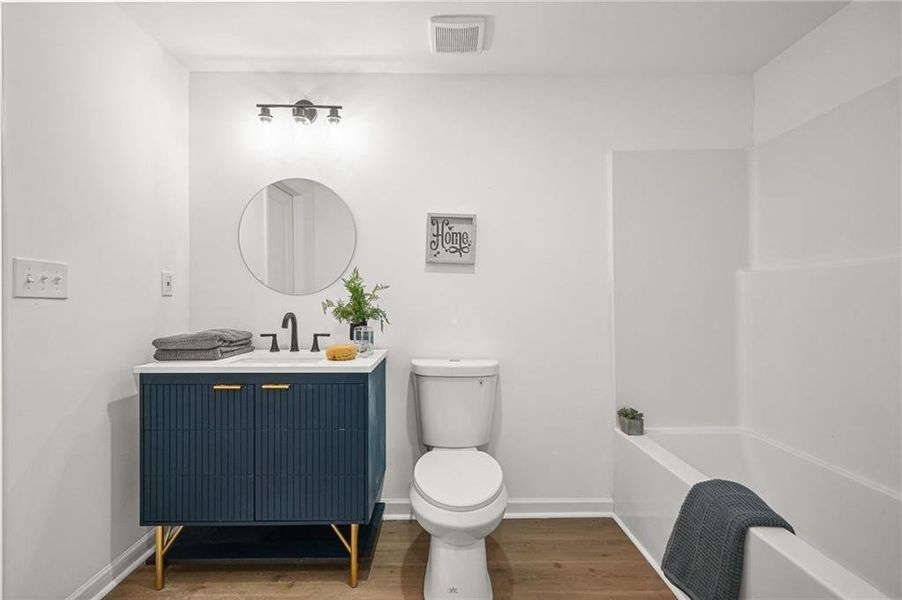 Furnished interior view inside a new home in , Gainesville (Image 39).