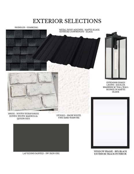 Sample of building materials used in homes in , Houston (Image 16).