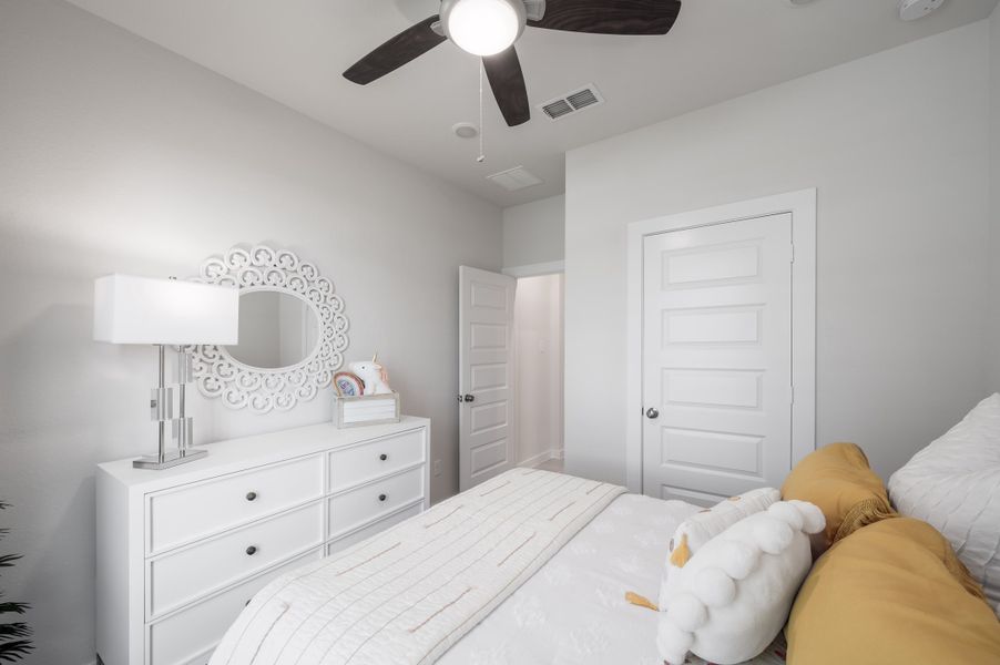 Representative furnished interior of a home built from the Caddo by Tri Pointe Homes in Mason Woods, Cypress (Image 11).