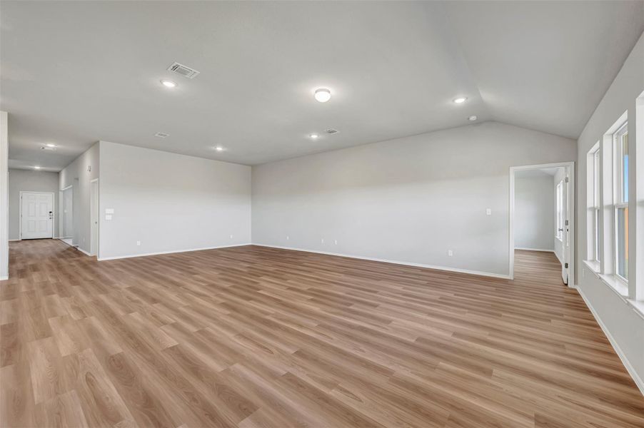 Spacious, unfurnished interior of a new home in Carillon, Manor (Image 25).