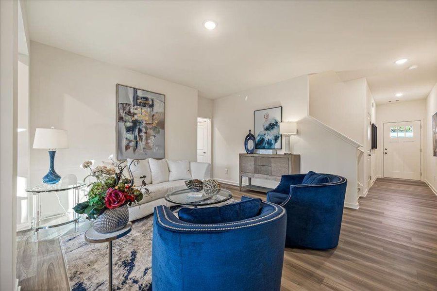 Furnished interior view inside a new home in , Conyers (Image 4).