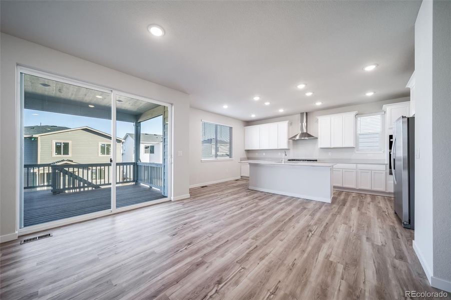 Spacious, unfurnished interior of a new home in Floret Collection at Alder Creek, Parker (Image 27).