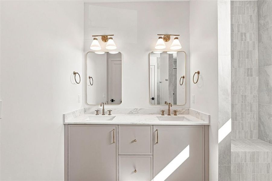 Furnished interior view inside a new home in , Placida (Image 11).
