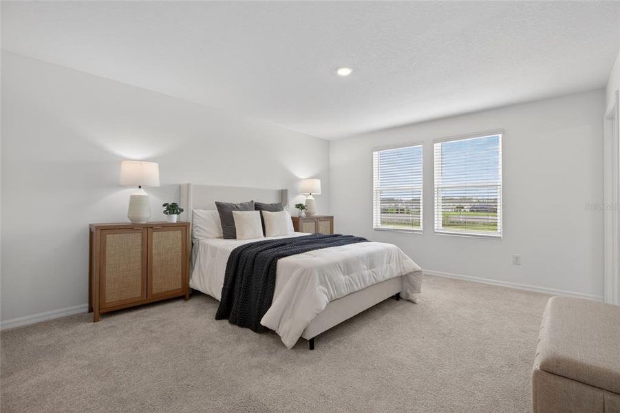 Furnished interior view inside a new home in , Wesley Chapel (Image 19).