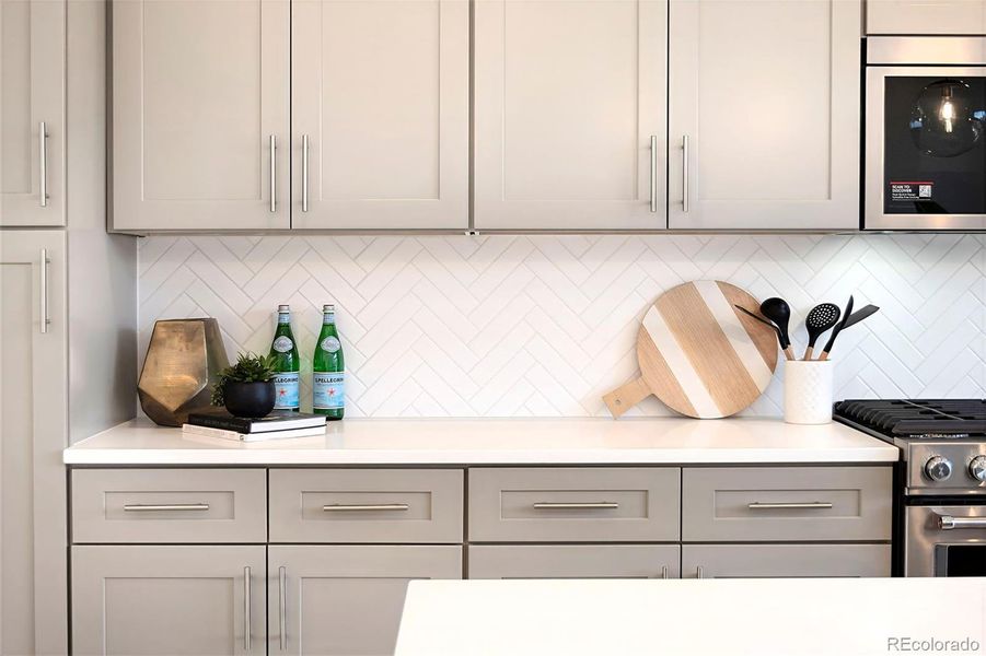 Close-up of interior finishes inside a home in , Denver (Image 33).