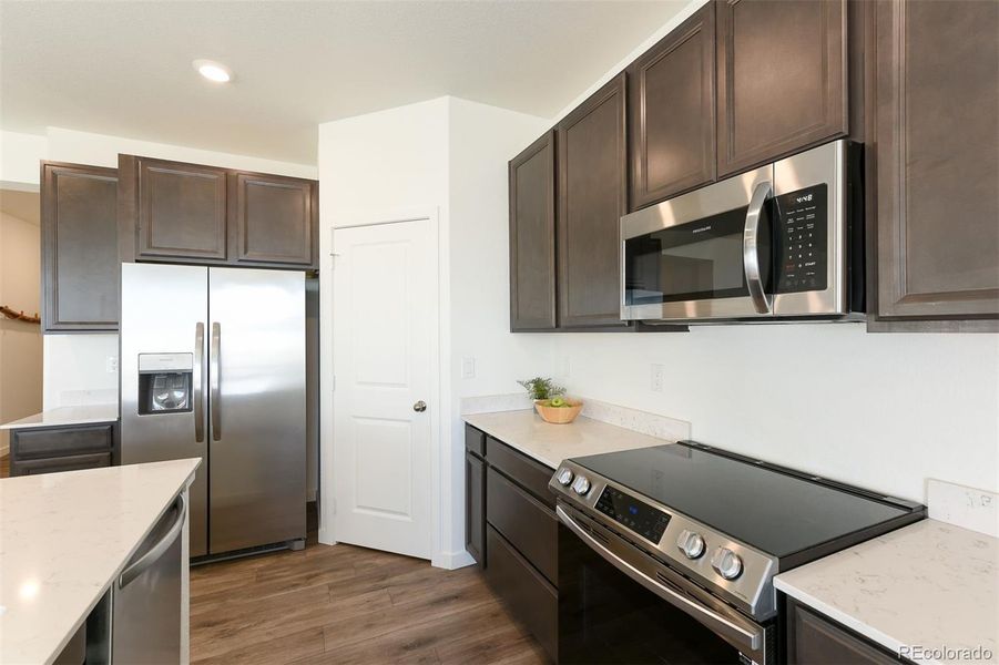 Furnished interior view inside a new home in , Aurora (Image 4). Furnished interior view inside a new home in , Aurora (Image 4).