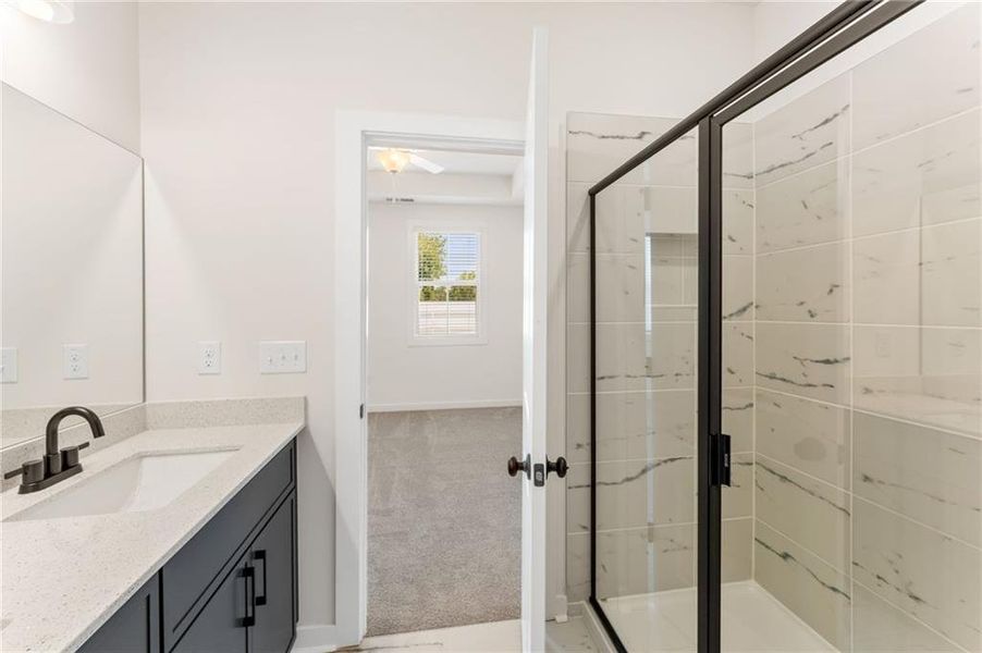 Furnished interior view inside a new home in Array, Atlanta (Image 11).