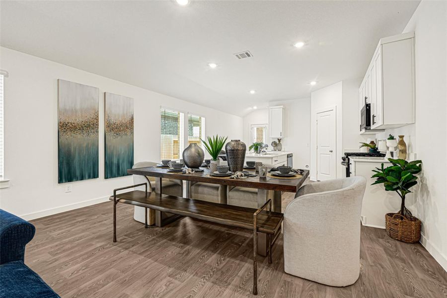 Furnished interior view inside a new home in Tamarron, Fulshear (Image 13).
