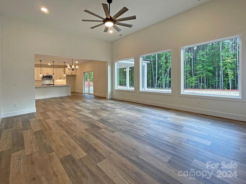 Great Room open to Kitchen