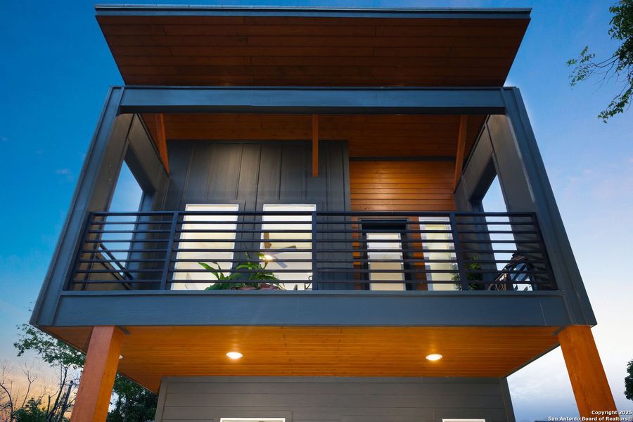 Front exterior of a new home in , San Antonio, TX, highlighting curb appeal (Image 22).