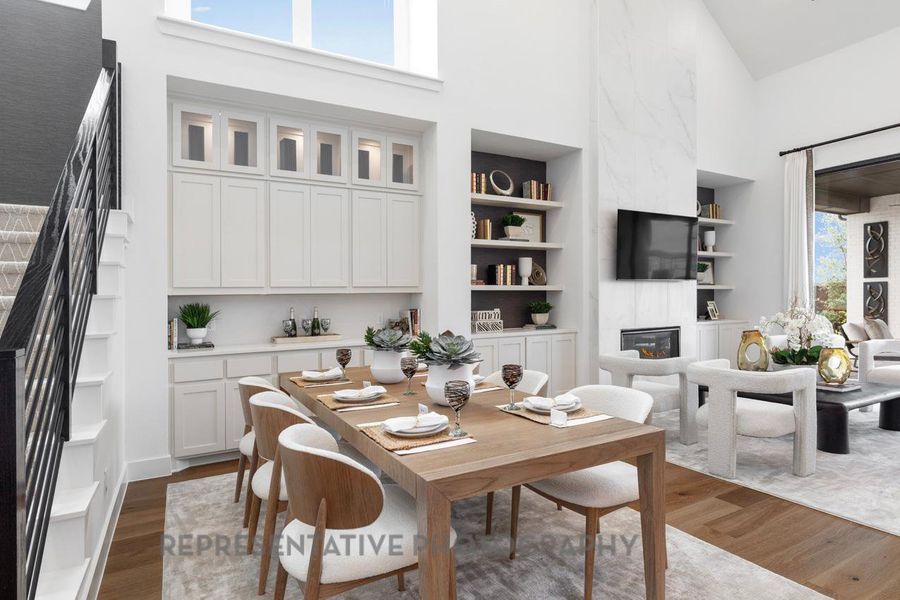 Furnished interior view inside a new home in Kresston, Montgomery (Image 28).