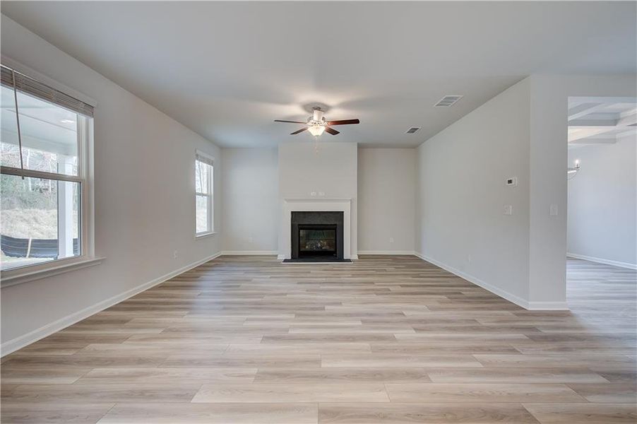 Spacious, unfurnished interior of a new home in Hamilton Lakes, Lawrenceville (Image 21).