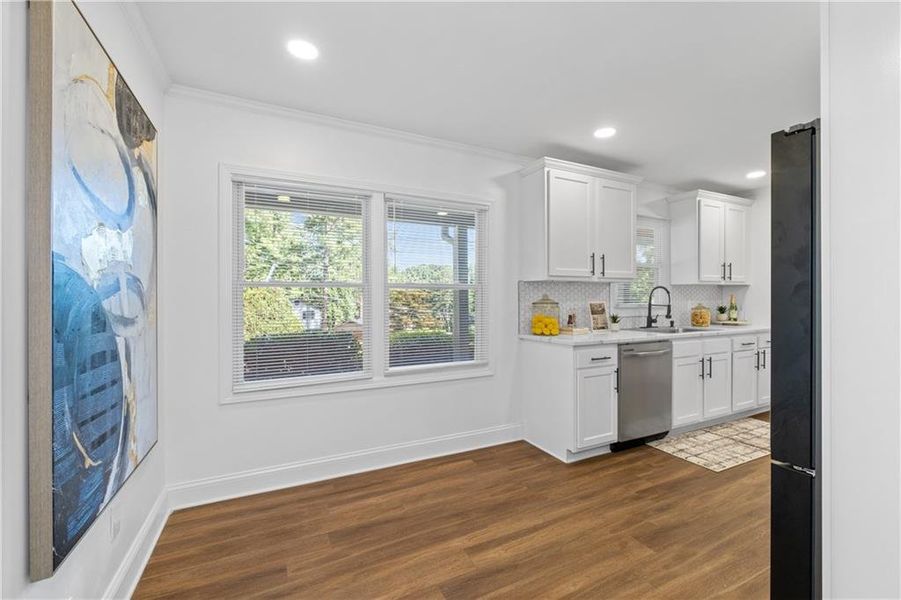Furnished interior view inside a new home in , East Point (Image 10).