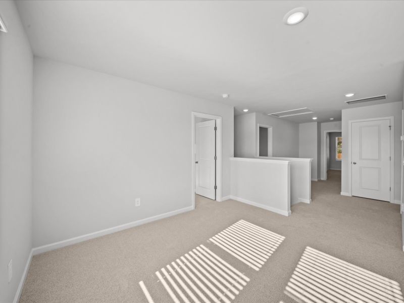 Spacious, unfurnished interior of a new home in Pleasant Brook, Greenville (Image 14).