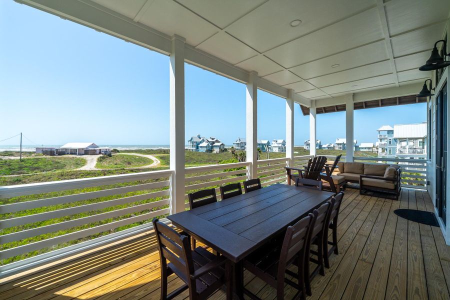 Third floor patio with ocean views. Third floor patio with ocean views.