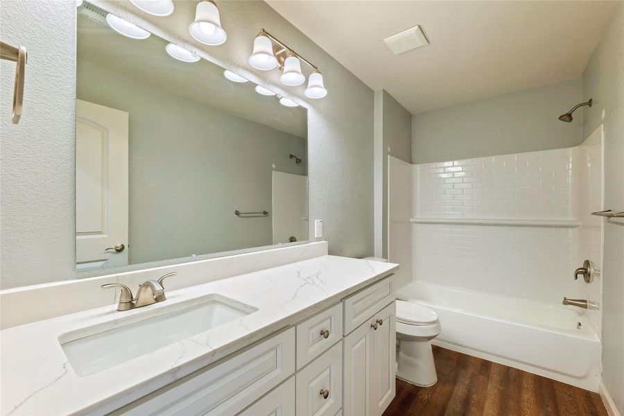 Furnished interior view inside a new home in , Liberty Hill (Image 13).