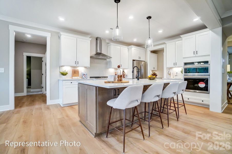 Furnished interior view inside a new home in Robinson Oaks, Gastonia (Image 24). Furnished interior view inside a new home in Robinson Oaks, Gastonia (Image 24).