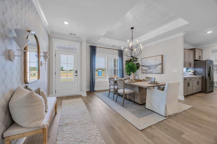 Furnished interior view inside a new home in Beach Gardens, Conway (Image 7).