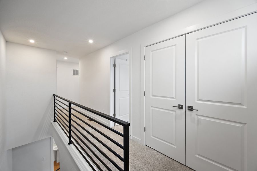 Spacious, unfurnished interior of a new home in The Commons at Victory Ridge, Colorado Springs (Image 38).
