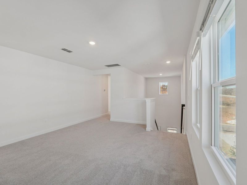 Spacious, unfurnished interior of a new home in Marshburn Landing - Classic Series, Wendell (Image 13).