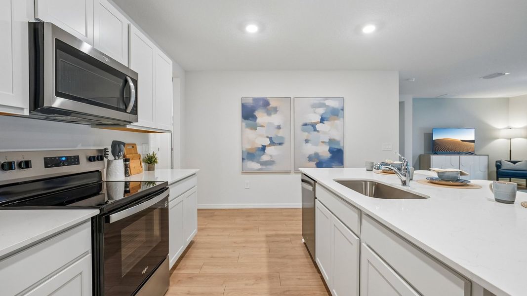 Furnished interior view inside a new home in Brookside, Ruskin (Image 12).