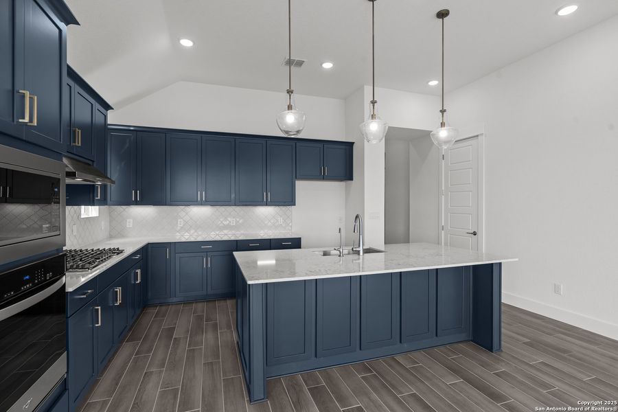 Furnished interior view inside a new home in Corley Farms, Boerne (Image 8).