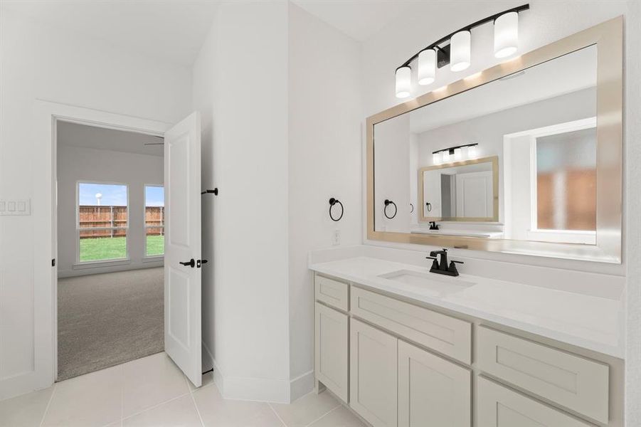 Furnished interior view inside a new home in Inspiration, Lucas (Image 13).