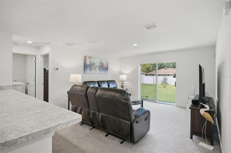 Furnished interior view inside a new home in , Palm Coast (Image 14). Furnished interior view inside a new home in , Palm Coast (Image 14).