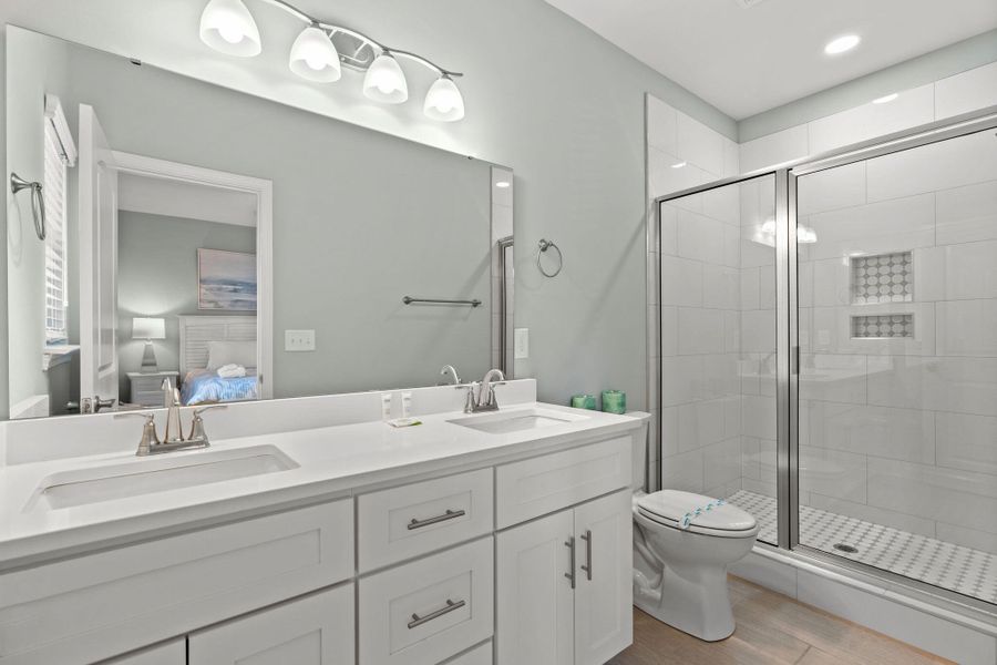 Furnished interior view inside a new home in , Surfside Beach (Image 48).