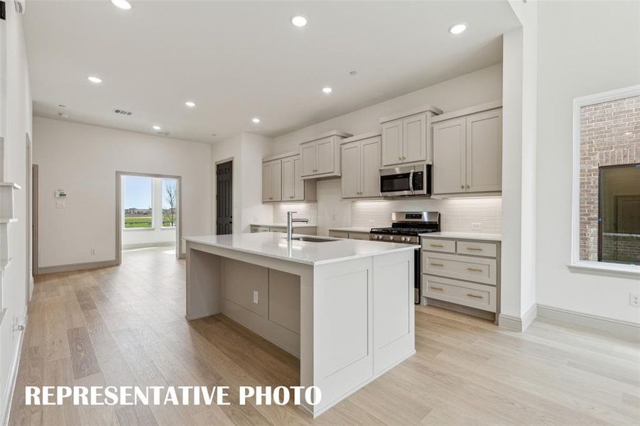 Furnished interior view inside a new home in Midtown GP, Grand Prairie (Image 4). Furnished interior view inside a new home in Midtown GP, Grand Prairie (Image 4).