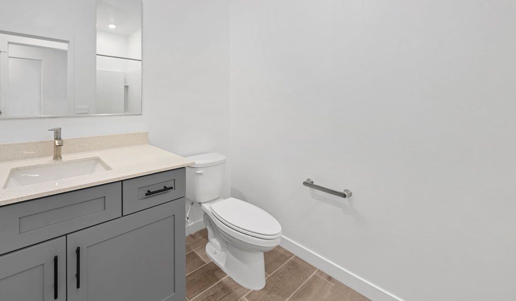 Furnished interior view inside a new home in The Oasis at Rocking K, Vail (Image 13).