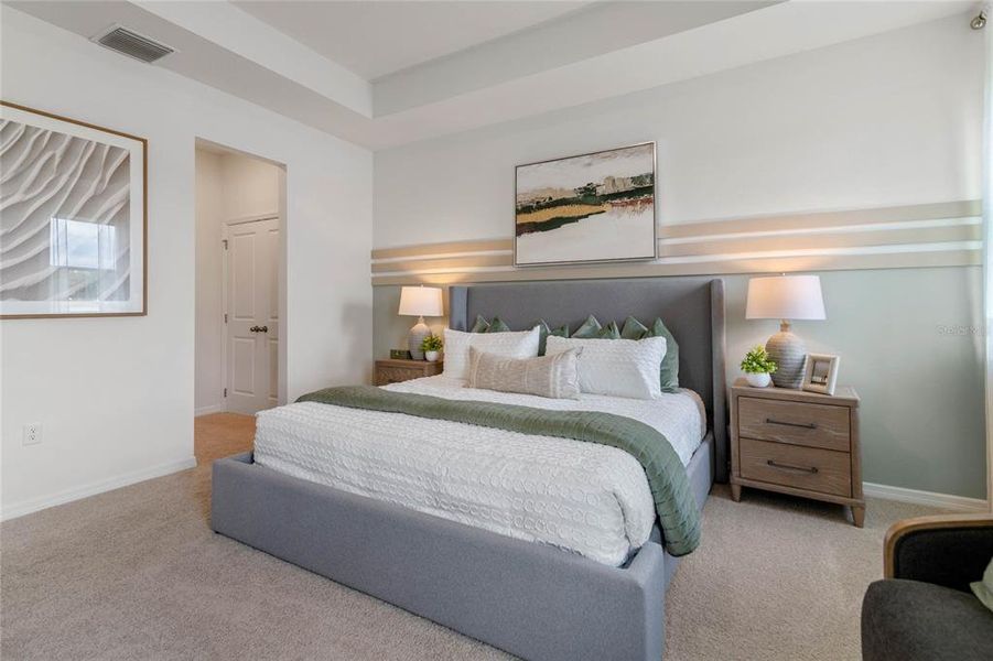 Furnished interior view inside a new home in Archers Mill, Ormond Beach (Image 40).