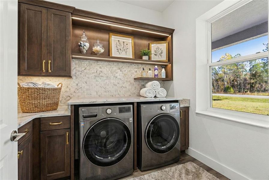 Furnished interior view inside a new home in , Weeki Wachee (Image 11).