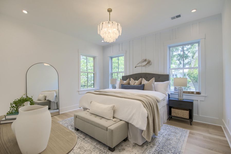 Furnished interior view inside a new home in , Mount Pleasant (Image 4).