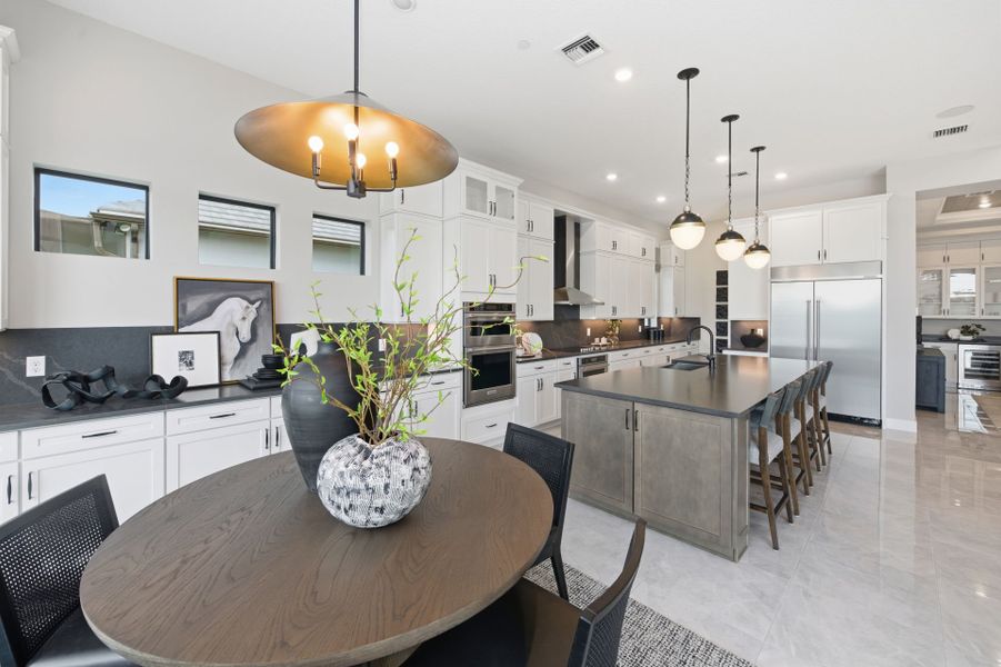 Representative furnished interior of a home built from the Livingston II by Pulte Homes in Marigold, Davie (Image 33).