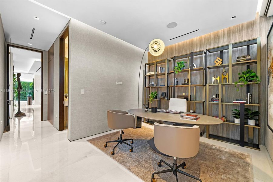 Furnished interior view inside a new home in , Miami (Image 5).