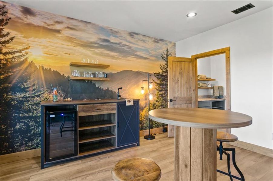 Furnished interior view inside a new home in , Talking Rock (Image 39).