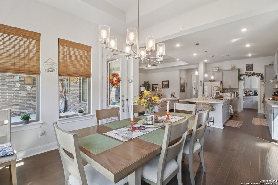 Furnished interior view inside a new home in Stillwater Ranch, San Antonio (Image 19).
