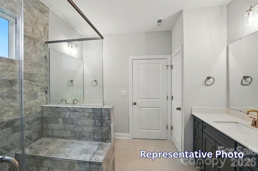 Furnished interior view inside a new home in The Enclave at Laurelbrook, Sherrills Ford (Image 16).