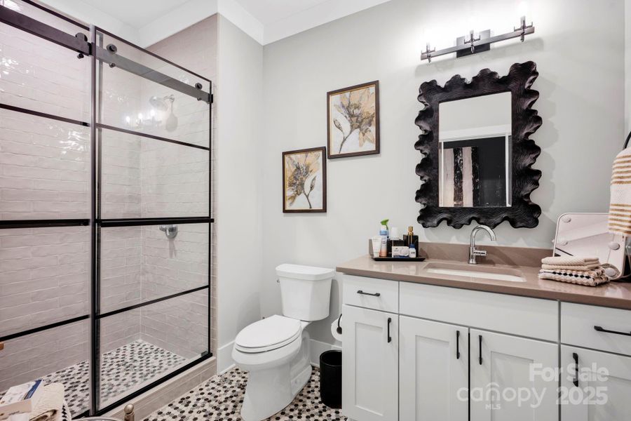 Furnished interior view inside a new home in , Davidson (Image 24).